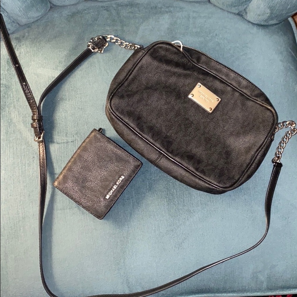 MK cross body and wallet bundle